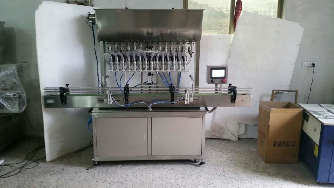 ماشین پر کردن بطری های حرفه ای شامپو لوشن اتوماتیک ماشین پر کردن صابون مایع آرایشی شکل U
