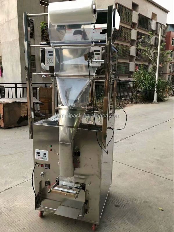 ماشین خودکار پر کردن آرد و پودر لباسشویی با دو سر 500 تا 1000 گرم وزن و بسته بندی در کیسه برای مواد غذایی