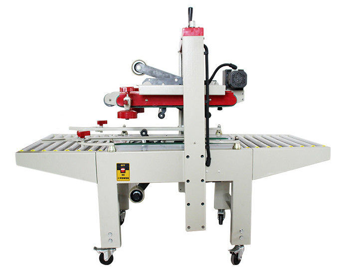 Fxj-6050 نیمه اتوماتیک نوار کارتن جعبه مهر و موم جعبه کیس مهر و موم بسته بندی ماشین مهر و موم