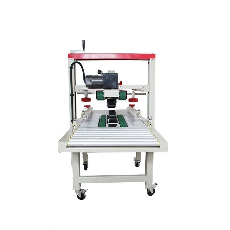 Fxj-6050 سرعت بالا تنظیم شده بالا پایین نوار الکتریکی پایدار اتوماتیک کارتون جعبه جعبه مهر کارتون مهر و موم ماشین