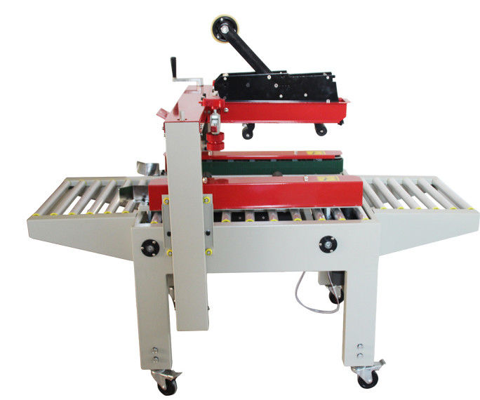 Fxj-6050 نیمه اتوماتیک نوار کارتن جعبه مهر و موم جعبه کیس مهر و موم بسته بندی ماشین مهر و موم