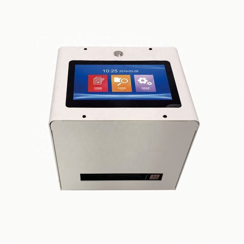 کیسه پلاستیکی بطری دسکتاپ دستی ثابت Mfg Exp نوار دیجیتالی کد تاریخ QR چاپگر جوهر افشانی تاریخ انقضا کد دسته