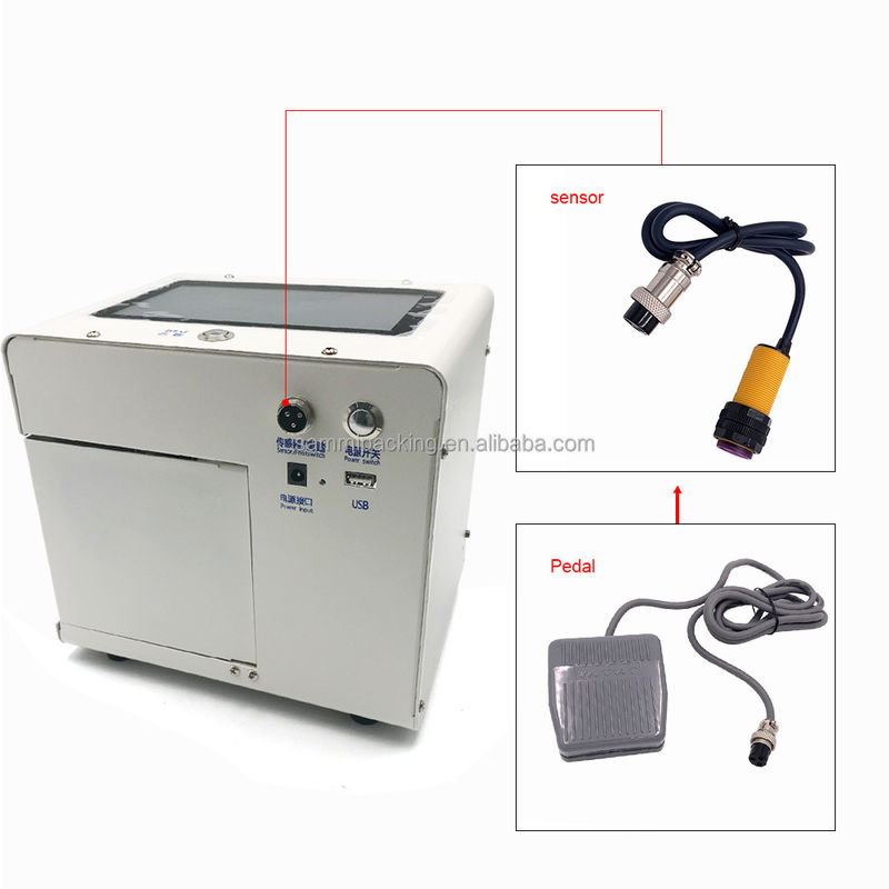 کیسه پلاستیکی بطری دسکتاپ دستی ثابت Mfg Exp نوار دیجیتالی کد تاریخ QR چاپگر جوهر افشانی تاریخ انقضا کد دسته