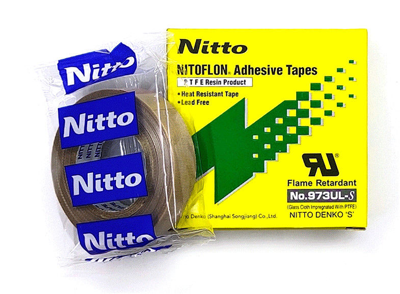 نوار اصلی Nitto Denko PTFE نوار مقاوم به گرما نوار عایق برق نوار چسب پی تی اف ای 973UL-S