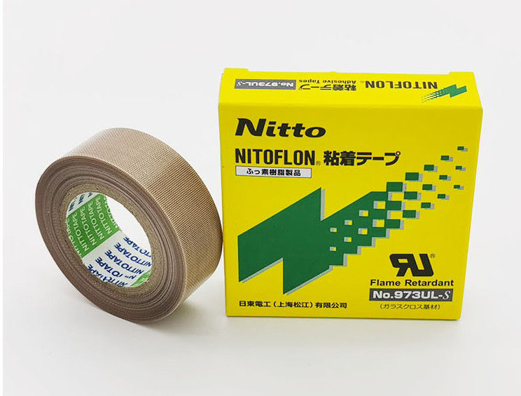 نوار اصلی Nitto Denko PTFE نوار مقاوم به گرما نوار عایق برق نوار چسب پی تی اف ای 973UL-S