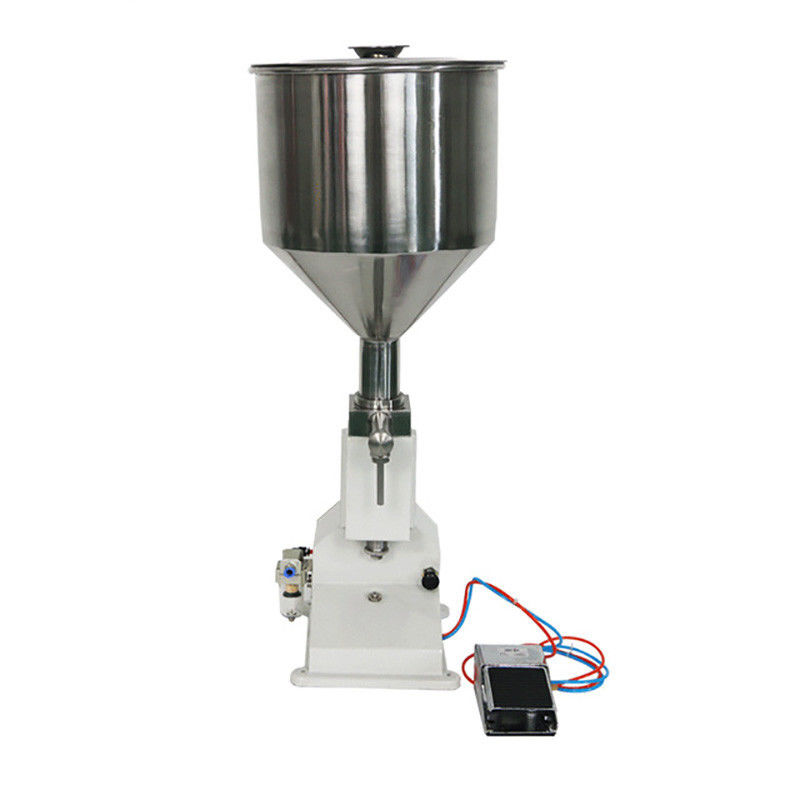 A02 ماشین پر کردن خمیر خمیر دستی 5-50 میلی لیتر برای لوشن های آرایشی شامپو ژل حمام