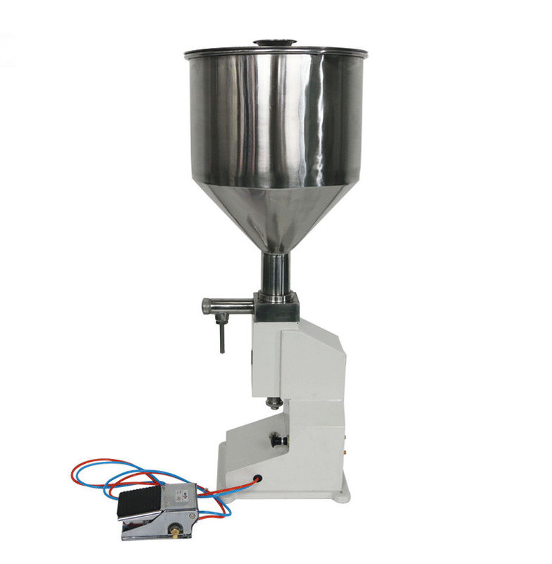 A02 ماشین پر کردن خمیر خمیر دستی 5-50 میلی لیتر برای لوشن های آرایشی شامپو ژل حمام