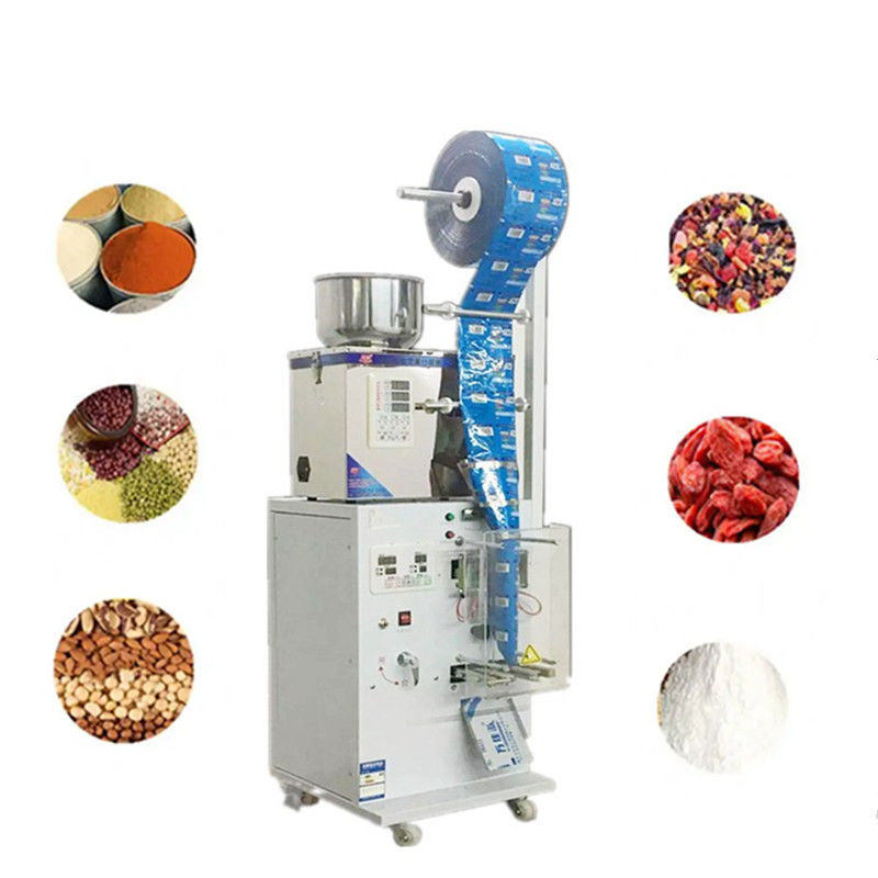 کیسه های کوچک پودر ادویه دانه پر کردن وزن ماشین بسته بندی کیسه چای قهوه ماشین بسته بندی خودکار