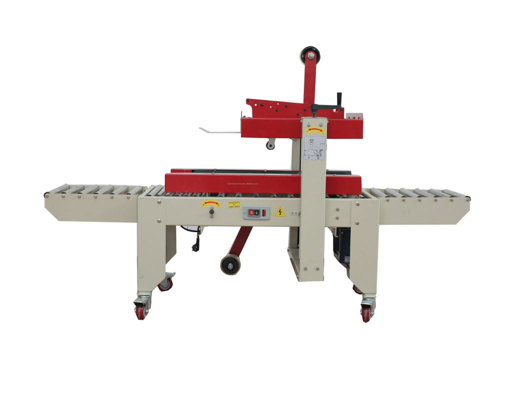 FXJ-4030 نیمه اتوماتیک سمت چپ و راست درایو کمربند نوار جعبه کارتون مهر و موم ماشین
