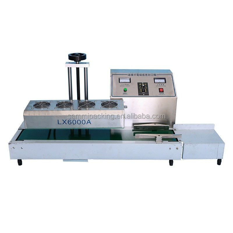 LX-6000A/6000H مهر و موم محرک برای بطری روغن و بطری عسل شامل فن خنک کننده اجباری