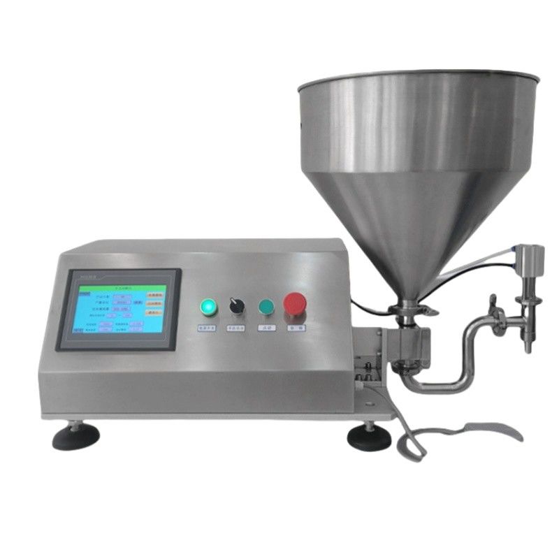 نیمه اتوماتیک چرخش Servo Lobe روتور Gear پمپ پیستون روغن ضخیم کرم خمیر پر کردن ماشین توزیع کننده برای مایعات ضخیم