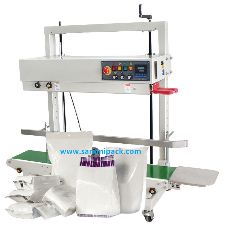 FRD-1200V الکتریکی نیمه اتوماتیک ماشین مهر گرمایی برای بسته بندی قطبی مداوم کیسه های پلاستیکی برای نوشیدنی کیسه چوب