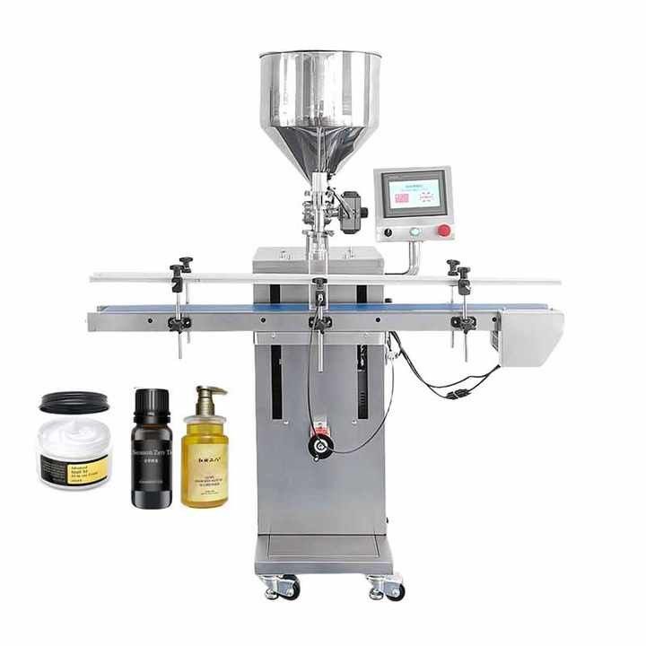 موتور سرو اتوماتیک سس گرم آبمیوه آبمیوه آبمیوه کرم آرایشی شامپو عسل بطری مایع پاست پر کردن ماشین