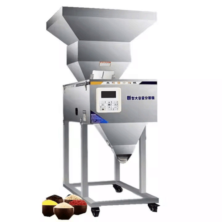 ماشین اتوماتیک 100-2500G ادویه / قهوه / پودر مواد شوینده برای کیسه های کیسه های کارتن کیسه های آب چای نوشیدنی برنج