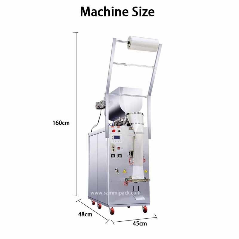 کیسه کوچک سس مایع کتشاپ بسته بندی ماشین 4 طرف مهر و موم کیسه سازنده قیمت خوب برای برنامه های غذایی کیسه بسته بندی