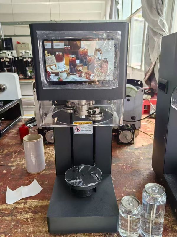 دستگاه هوشمند درب‌بند قوطی لمسی برای بسته‌بندی قوطی‌های تن ماهی حیوانات خانگی، نوشابه و پلاستیکی