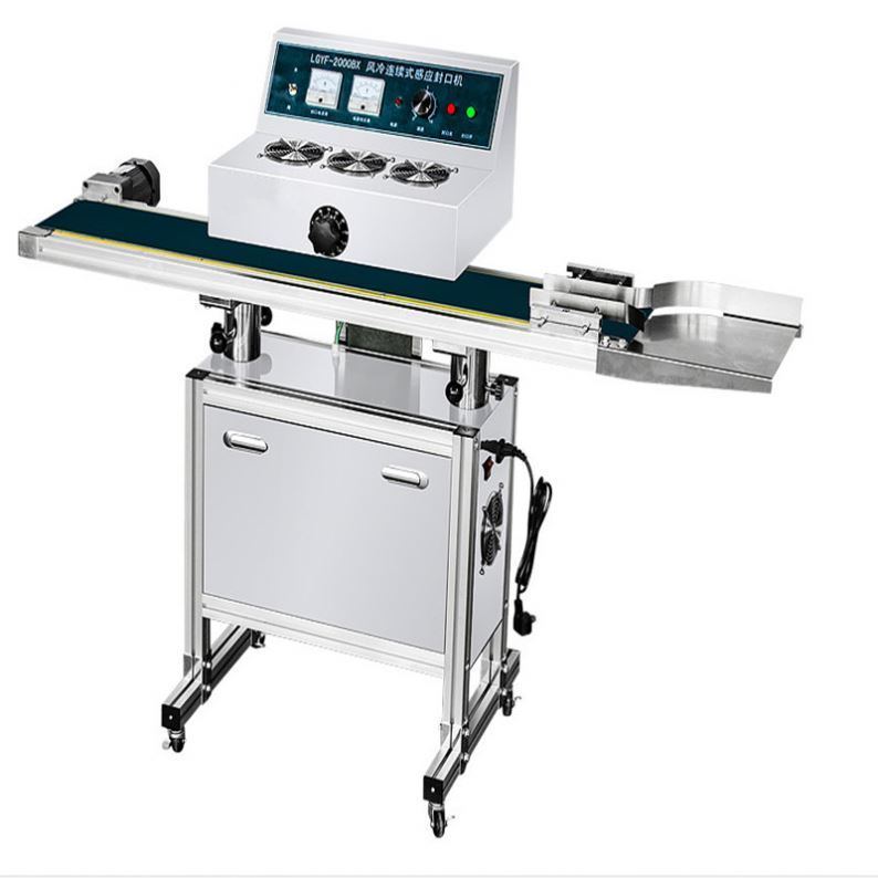 دستگاه پلمپ القایی اتوماتیک با نوار نقاله (20-120 میلی‌متر) (دستگاه پلمپ فویل آلومینیومی اتوماتیک، دستگاه پلمپ القایی اتوماتیک)