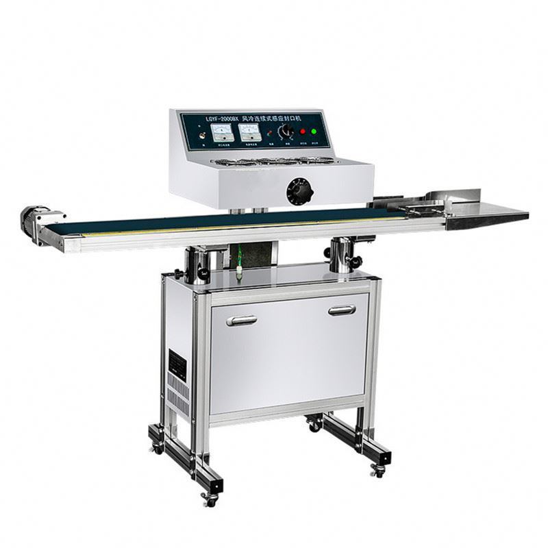 دستگاه پلمپ القایی اتوماتیک با نوار نقاله (20-120 میلی‌متر) (دستگاه پلمپ فویل آلومینیومی اتوماتیک، دستگاه پلمپ القایی اتوماتیک)