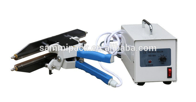جدیدترین دستگاه پلمپ فیلم پلاستیکی قابل حمل FKR-400A از نوع گیره دستی برای پلمپ کیسه پلی اتیلن