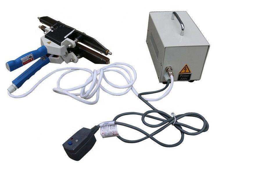 جدیدترین دستگاه پلمپ فیلم پلاستیکی قابل حمل FKR-400A از نوع گیره دستی برای پلمپ کیسه پلی اتیلن