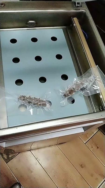 دستگاه وکیوم عمودی DZ-400، دستگاه های بسته بندی مواد غذایی برای لوبیا یا برنج / دستگاه بسته بندی وکیوم فرمینگ