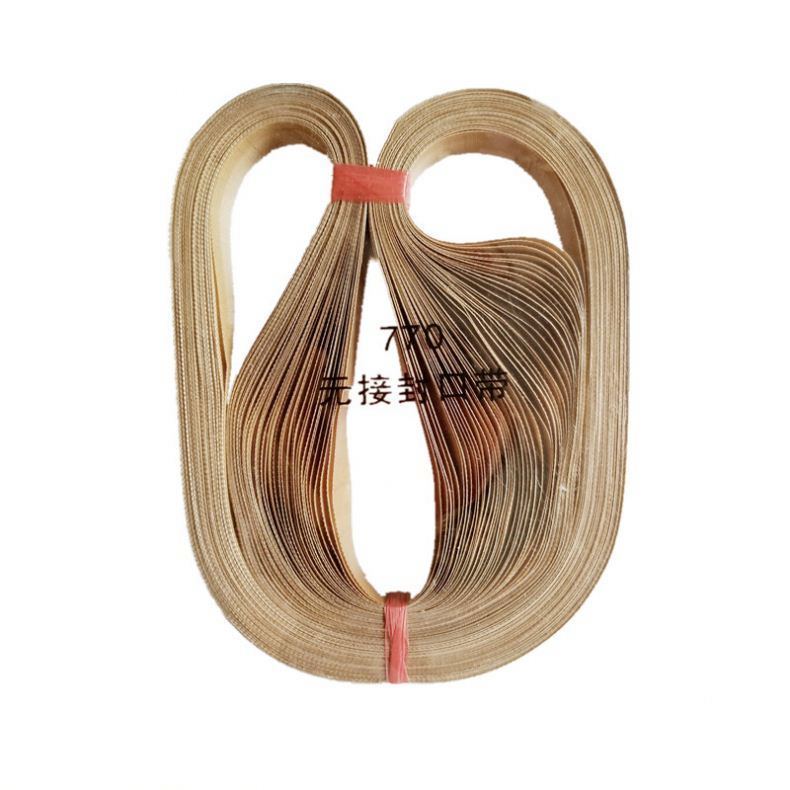 کیفیت خوب 750/770/810*15mm PTFE کمربند بی درهم برای باند مهر / ماشین مهر