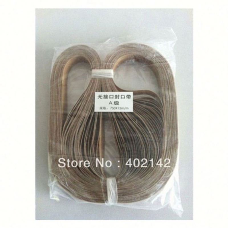 کیفیت خوب 750/770/810*15mm PTFE کمربند بی درهم برای باند مهر / ماشین مهر