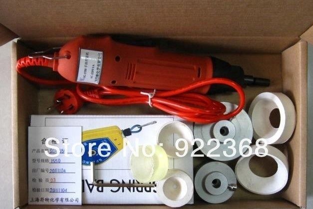 دستگاه دربند برقی دستی با گشتاور بالا، دستگاه دربندی بطری، دستگاه پلمپ درب 10-50 میلی‌متر