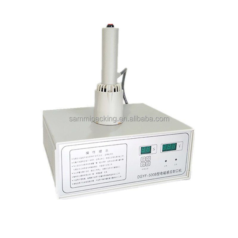 100٪ جدید DGYF-500B ماشین مهر و موم بطری های دستگیر آلومینیوم فولیک مهر و موم سرپوش نوزل