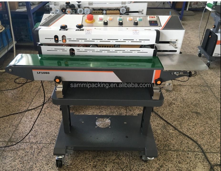 فروش مستقیم کارخانه LF1080 ماشین مهر و موم خلاء خودکار مداوم با پر کردن گاز نیتروژن ماشین مهر و موم فلش