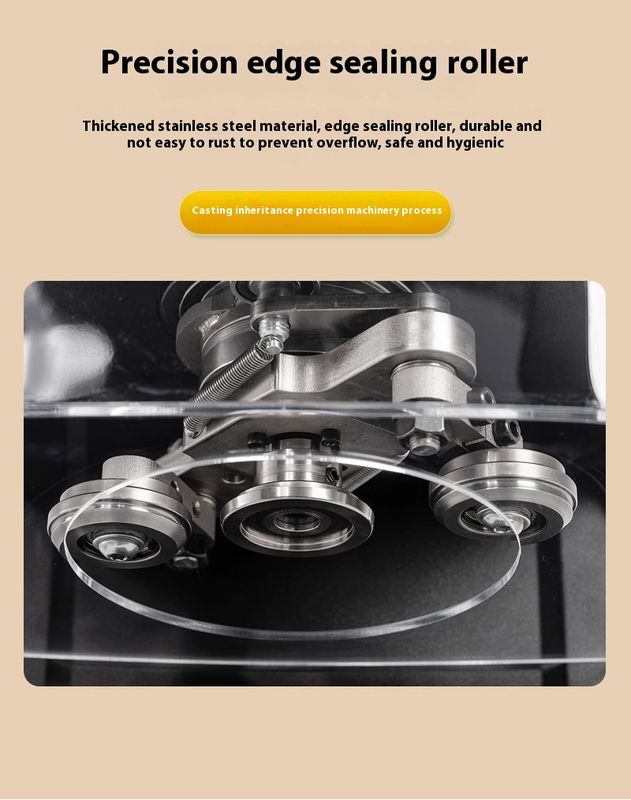 دستگاه مهر و موم قوطی های ارزان قیمت PET برای فروشگاه های چای حباب - مهر و موم خودکار قوطی های پلاستیکی برای 250ml-500ml بوبا، آبمیوه، چای شیر