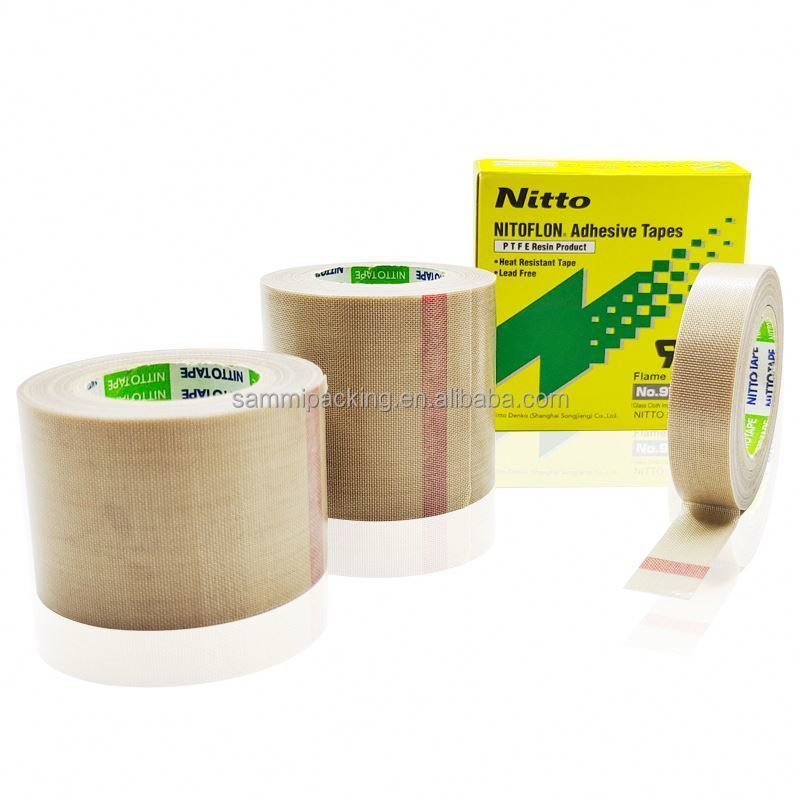 Nitto 973UL کیفیت بالا مقاومت به گرما PTFE چسب سیم سیلیکونی گرم ذوب بسته بندی نوار
