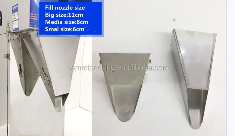 ماشین پر کردن نیمه اتوماتیک کوچک برقی کنترل دیجیتال ادویه چای قهوه ذرات گرانول وزن