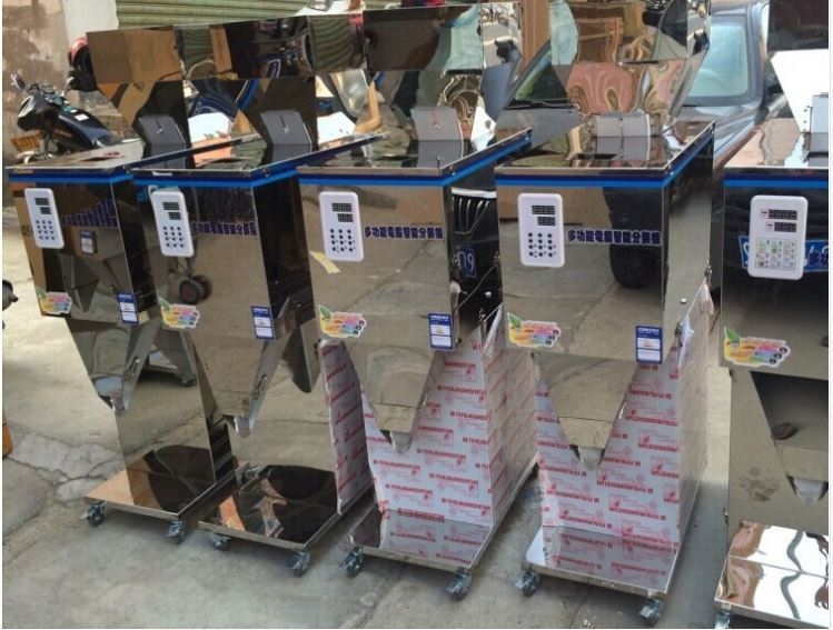 Cheap Price 100-2500g  Stainless Steel Sugar Weighing Filling Machine,Precise Dry Powder Granule Filling Machine for Bag