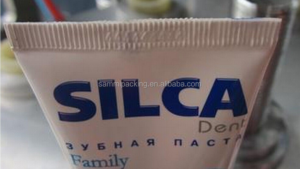 دستگاه سیلر لوله نرم پلاستیکی خمیر دندان آرایشی اولتراسونیک دستی نیمه اتوماتیک، دستگاه سیلر انتهای لوله