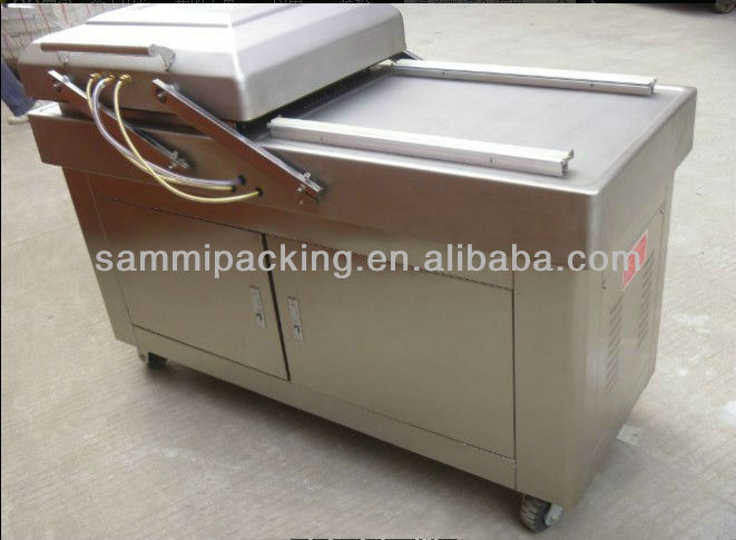 دستگاه بسته بندی خلاء دو اتاقی چند منظوره برای گوشت گاو گوشت مرغ توفو بادام زمینی غذاهای دریایی