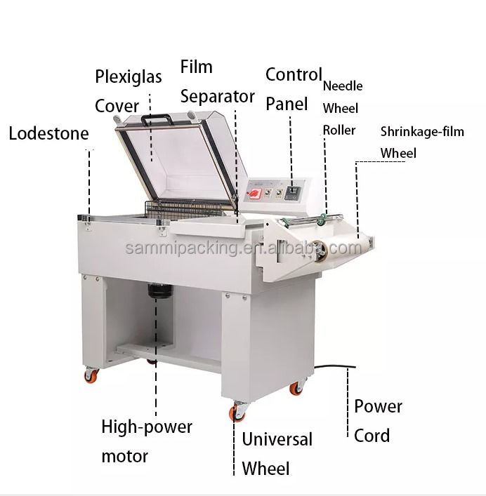 بهترین کیفیت تولید کننده چین FM-5540 نیمه اتوماتیک ماشین بسته بندی کوچک برای بسته بندی صنعتی