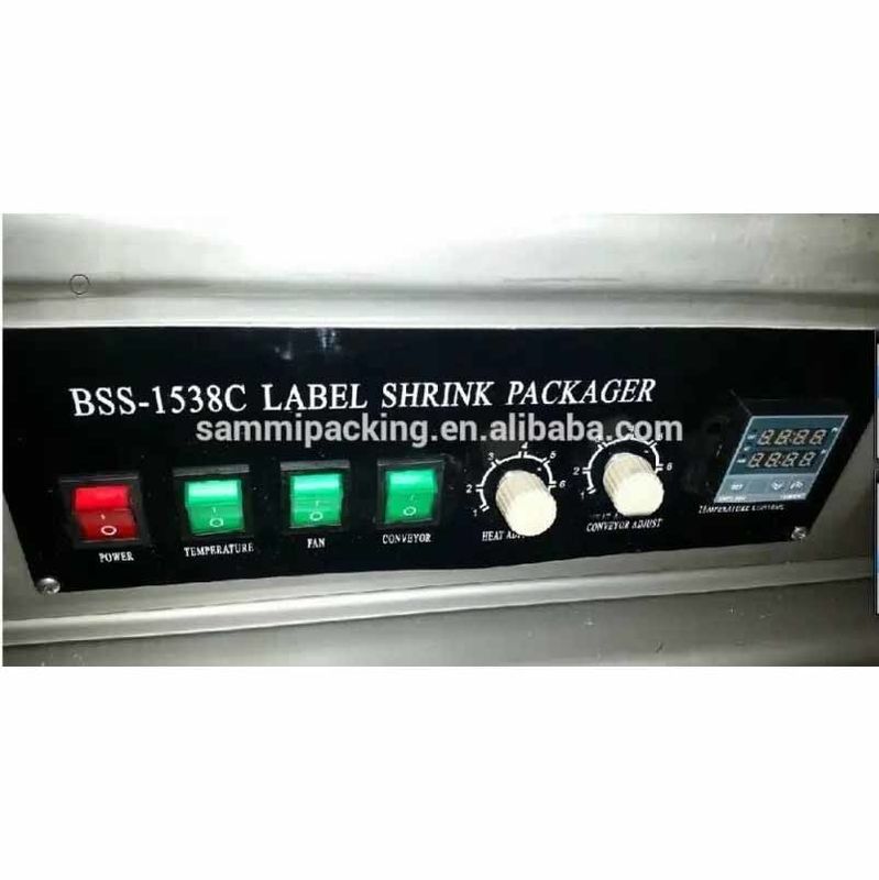 دستگاه بسته‌بندی شرینک با کیفیت بالا برای پلمپ کلاهک/ دستگاه لیبل‌زنی شرینک آستین برای کلاهک بطری، دستگاه بسته‌بندی شرینک آستین