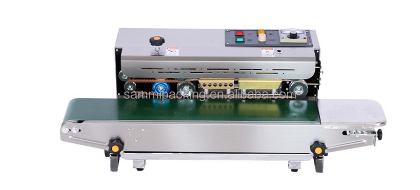 قیمت عمده فروشی کارخانه FR-900 دستگاه آب‌بندی کیسه پیوسته نیمه اتوماتیک با کیفیت بالا و حداقل سفارش