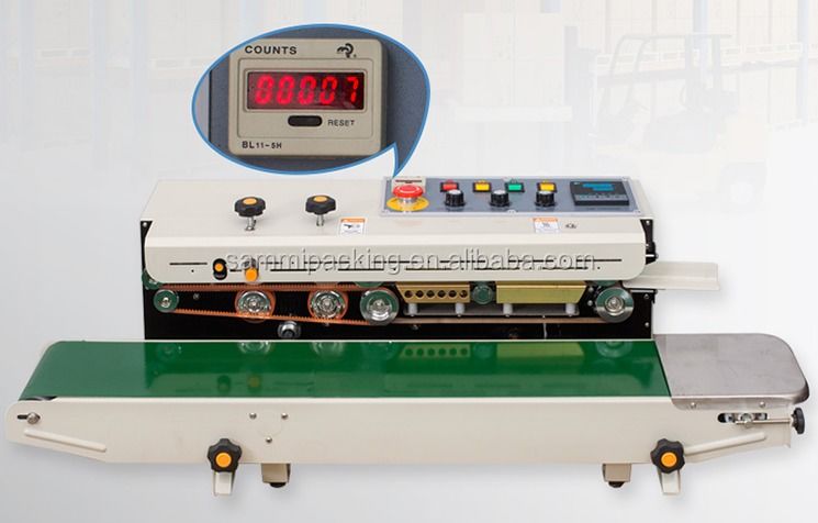 بسته بندی گرمی بسته بندی مواد غذایی FR900C - دستگاه بسته بندی کیسه پلاستیکی با کاونتر