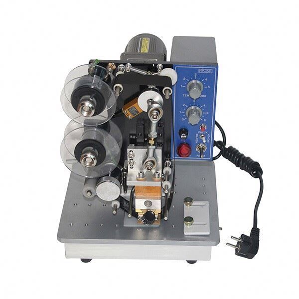 دستگاه چاپ کد نوار رنگ گرم نیمه اتوماتیک