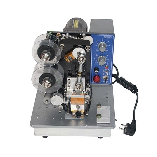 دستگاه کدگذاری رومیزی نیمه اتوماتیک 241 / دستگاه تاریخ زن با مهر زنی حرارتی نواری / چاپگر کد زن تاریخ انقضا