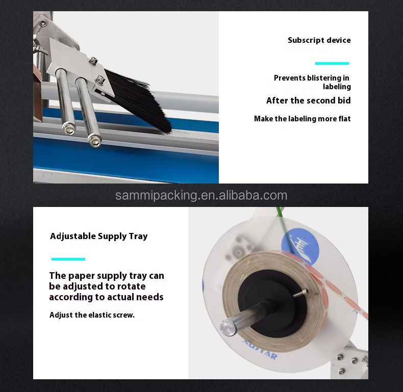 دستگاه برچسب گذاری خودکار حرفه ای با سرعت بالا برای سطح صاف، جعبه ها، کیسه ها - برچسب گذاری برچسب خودآمیزی با ناقل