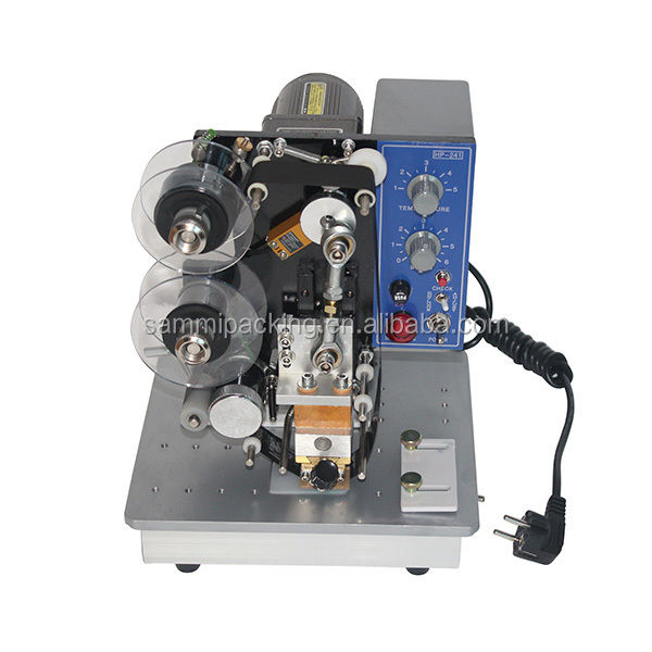 دستگاه چاپ شماره‌زن و تاریخ‌زن نیمه‌خودکار برقی با وضعیت نو، موتور اصلی برای کیسه‌ها، فویل و فیلم