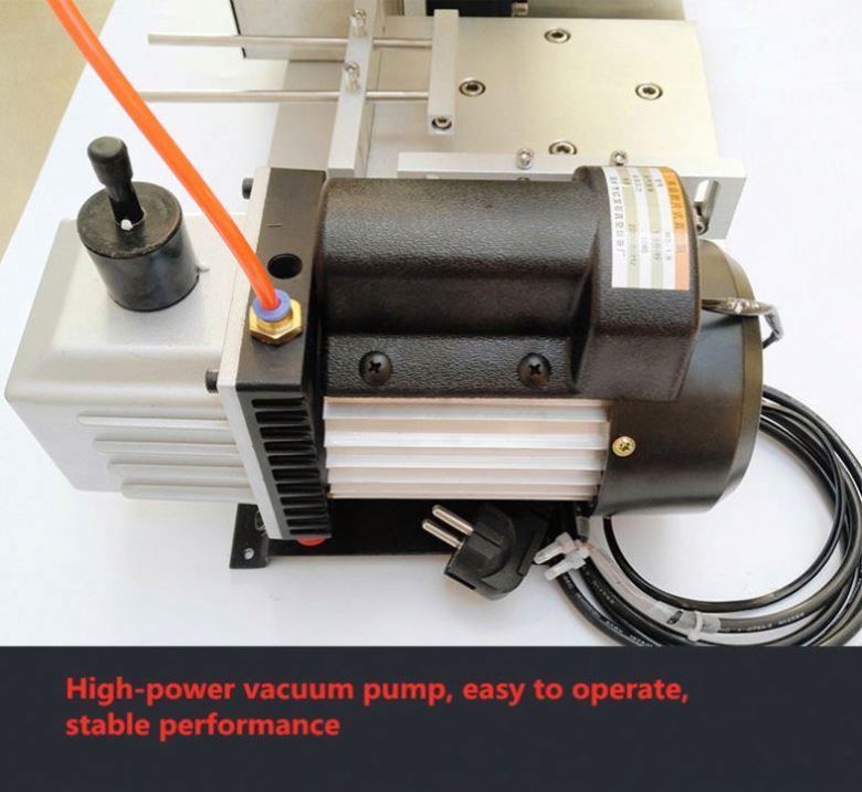 دستگاه لیبل‌زن بطری مربعی با سطح صاف و کم‌هزینه برای کسب‌وکارهای کوچک، برچسب جعبه و کیسه