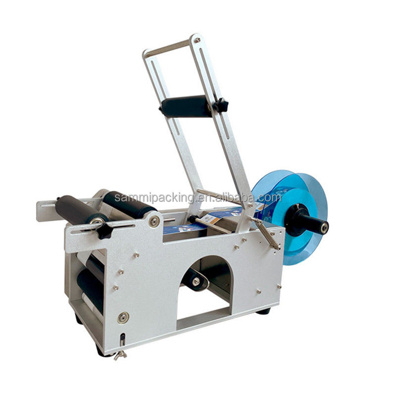 فروش خوب MT-50 شیشه ای و پلاستیکی بطری گرد دستی برچسب چسبنده برچسب گذاری ماشین