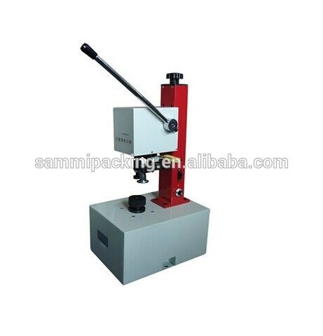 دستگاه درب‌بندی دستی برای بطری‌های مایعات خوراکی، ویال‌ها، بطری‌های پنی‌سیلین، بطری‌های آنتی‌بیوتیک