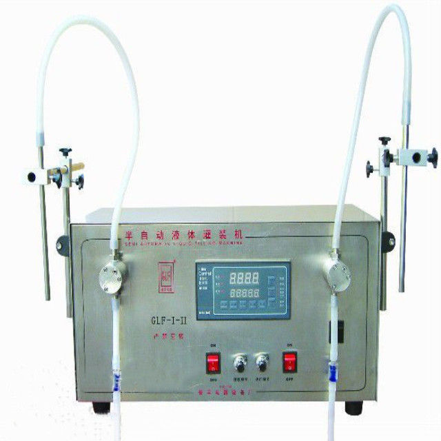 GLF-I-II پمپ دنده ای ماشین بطری سازی روغن زیتون دو سر ماشین پر کردن مایع،پول روغن (3-3000ml)