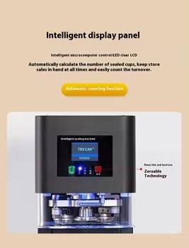 قیمت عمده فروشی ماشین بسته بندی قوطی تجاری، 3S سرعت بالا برقی Seamer برای نوشیدنی / قوطی های غذایی، دقت بالا