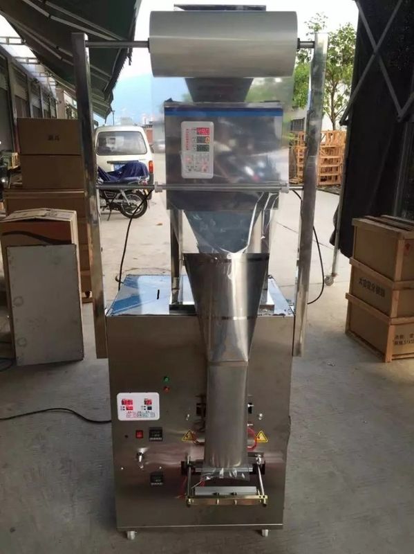 کیفیت بالا 100-500g ماشین بسته بندی قطرات پودری اتوماتیک آجیل ادویه جات چیلی دانه های پودری میان وعده ها دستگاه کیسه بندی با CE